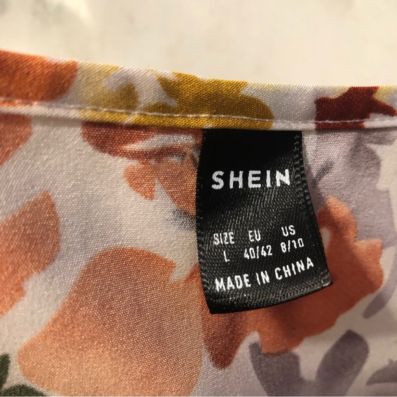 Shein Floral Dress Size 8 - Picture 5 of 5